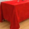 PHLCF Fleece Tablecloth, 200 x 240 cm, Dark Blue, Wrinkle-Resistant, Washable view 2