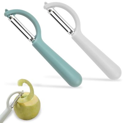 TEOZBLU 2-Piece Vegetable Peeler Set