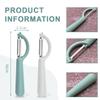 TEOZBLU 2-Piece Vegetable Peeler Set view 2
