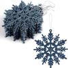 DERAYEE 12-Piece Snowflake Christmas Decor view 1