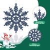 DERAYEE 12-Piece Snowflake Christmas Decor view 3