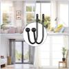 2-Pack Metal Curtain Holdbacks, U-Shape view 4