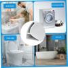 LYJYUJIE Folding Shower Water Dam, 1.77-Inch-High Water Retention Barrier view 2