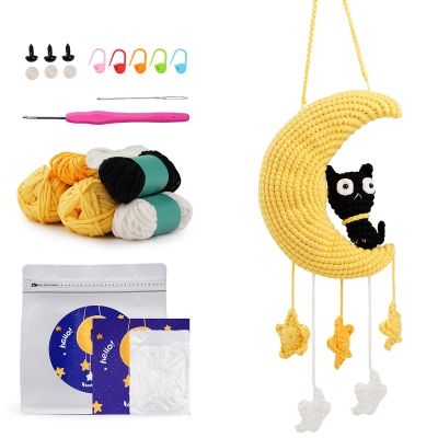 LetCartMaker Mewna Crochet Kit for Beginners