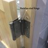 CQIKRWGWS Saloon Gate Bar Spring Door, Self-Closing Solid Wood Swing Door, 90 x 70 cm view 2