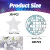 200 Pcs Glitter Disco Ball Confetti view 2