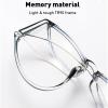 LLGHT Safety Glasses with Clear Lenses and Side Shields view 2