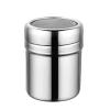 Flour Shaker, Stainless Steel Powder Dispenser with Fine Mesh Lid view 1