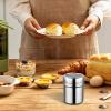 Flour Shaker, Stainless Steel Powder Dispenser with Fine Mesh Lid view 2