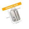 Ciieeo 1000 ml Manual Stainless Steel Soap Dispenser with Smooth Pump, Wall-Mounted view 2