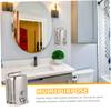 Ciieeo 1000 ml Manual Stainless Steel Soap Dispenser with Smooth Pump, Wall-Mounted view 3