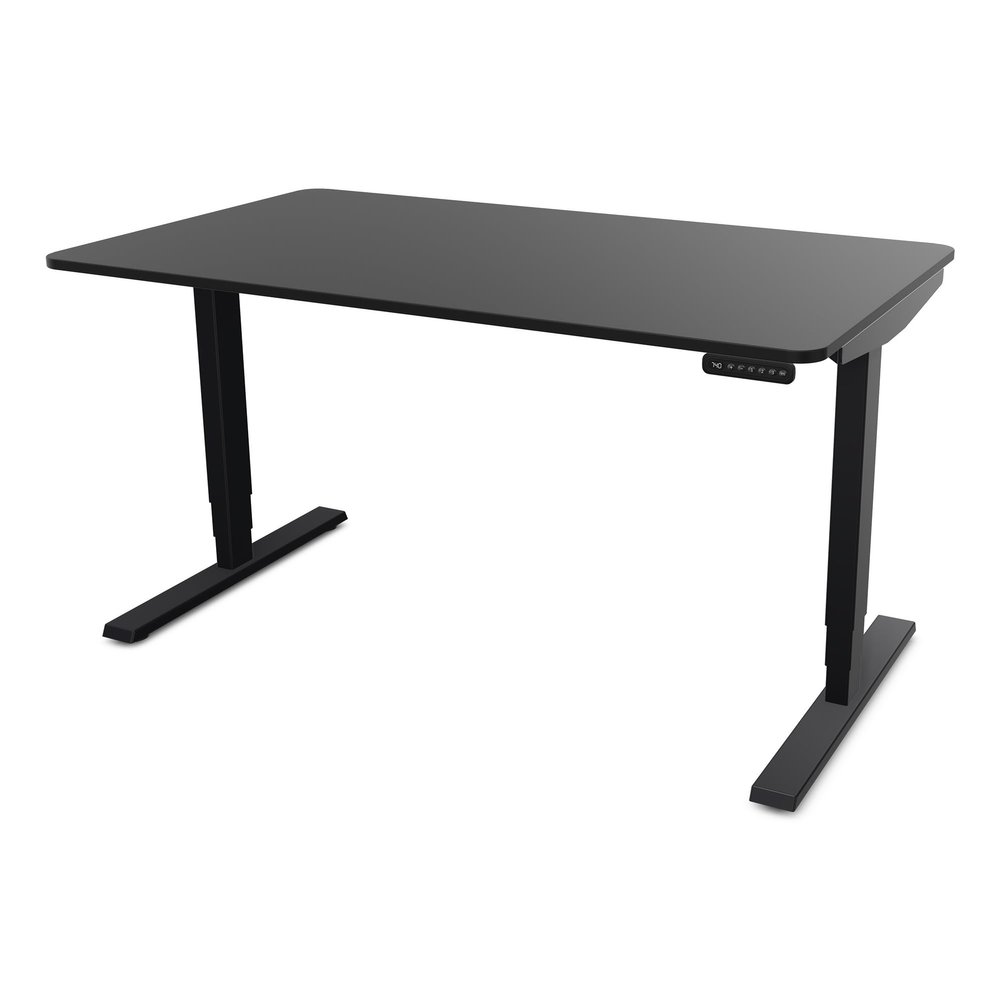 ASSMANN Electric Height-Adjustable Desk, 140 x 70 cm, TÜV-Tested