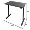 ASSMANN Electric Height-Adjustable Desk, 140 x 70 cm, TÜV-Tested view 2