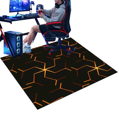 Gaming Chair Mat for Hard Floors, Scratch-Resistant Office Chair Mat, 120 x 140 cm