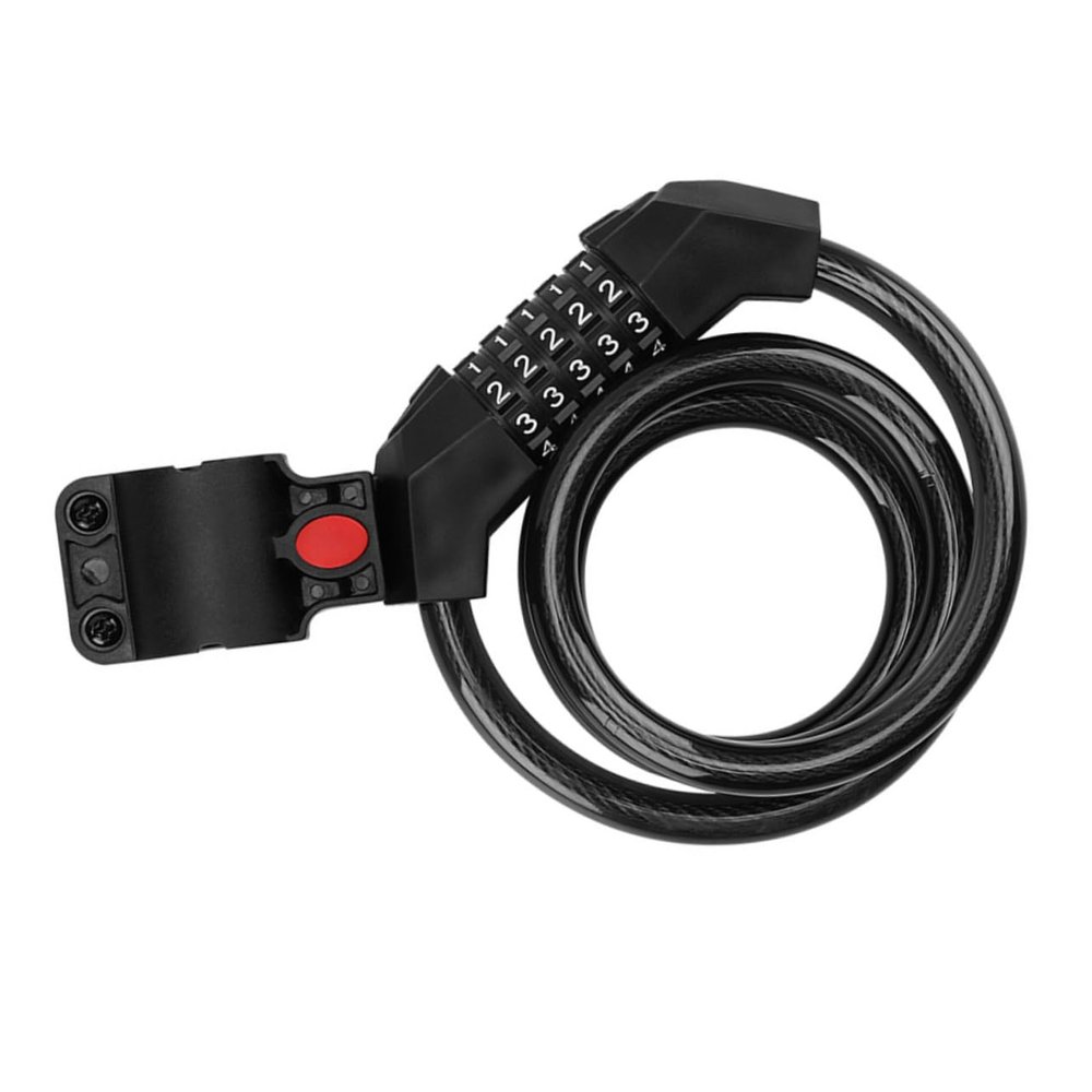 1.2 m Bicycle Combination Cable Lock with 5-Digit Code