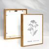 Haak Frieda Shadow Gap Frame 20 x 60 cm, Natural Oak Decor, DIY Kit view 4