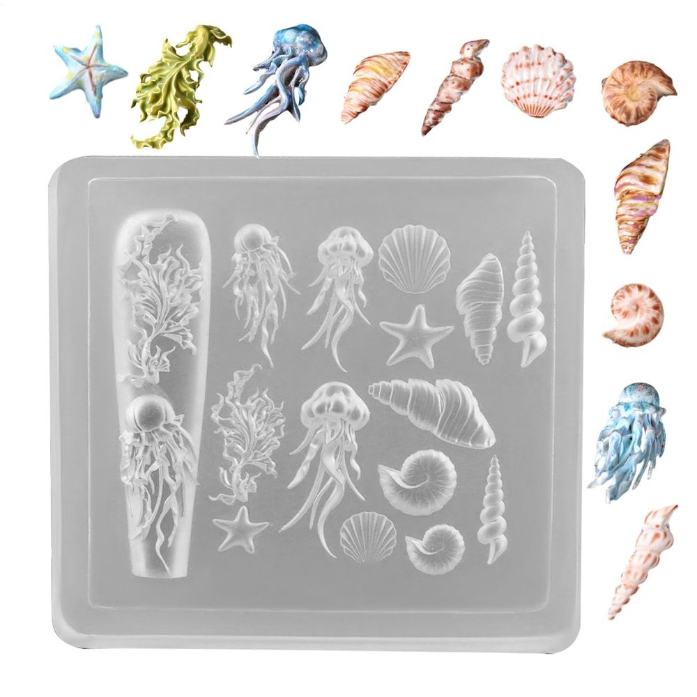 Yakermur Nail Charm Silicone Molds