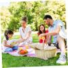 TOYANDONA Bamboo Storage Basket for Snacks and Candy, Large Capacity, Natural Rustic Design view 3