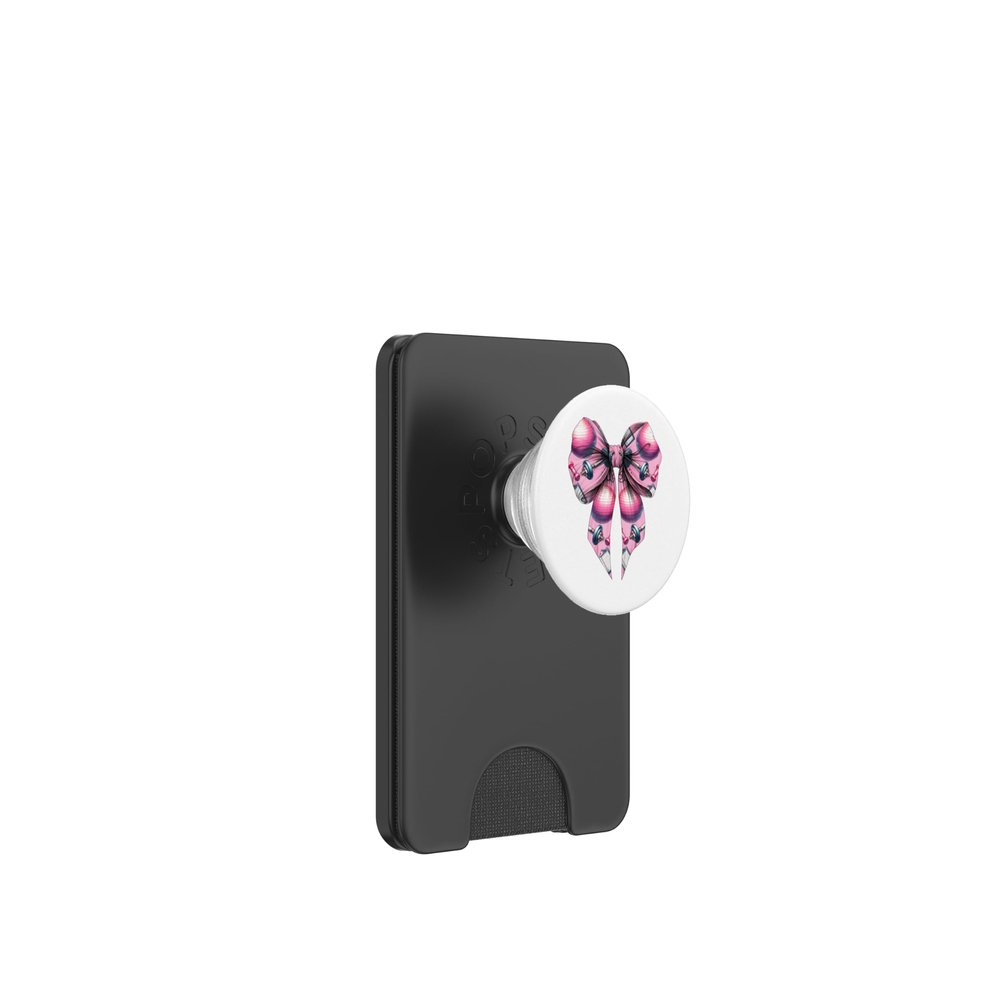 Coquette Bow Physical Therapy Exercise Therapist PopWallet for MagSafe