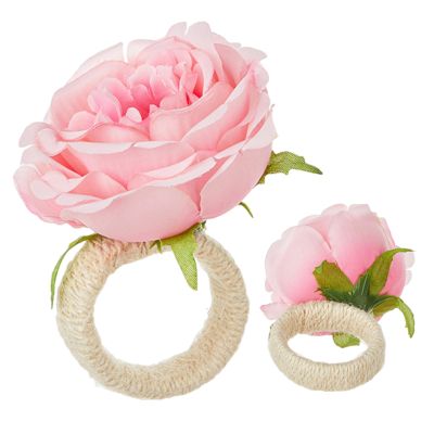 Napkin Holder with Flower Design