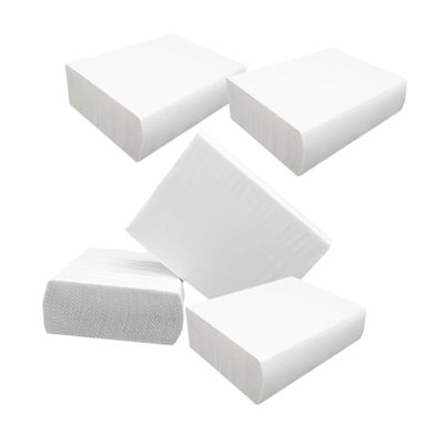 VALICLUD Absorbent and Thick Paper Towels for Bathrooms and Kitchens, 5 Packs of 100 Sheets Each, Multifunctional and Water-Absorbent, for Hotels and Restaurants