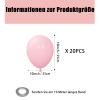 Gleemix 20 Pack Pink Macaron Balloons view 2