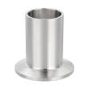 PATIKIL 304 Stainless Steel Weld Ferrule, 32 mm OD, 50 mm Length, 50.5 mm Flange OD, Sanitary Pipe Fitting view 1