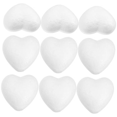 Housoutil 12-Piece Craft Foam Hearts