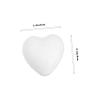 Housoutil 12-Piece Craft Foam Hearts view 2