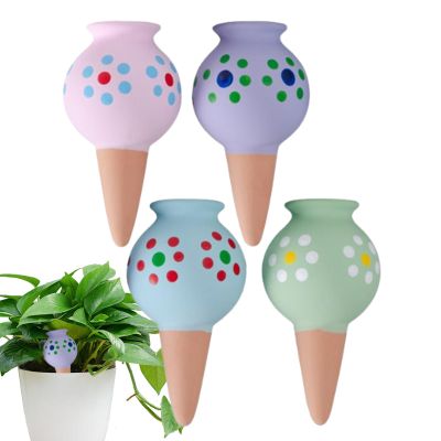Plant Watering Globes, Set of 4 Automatic Watering Stakes