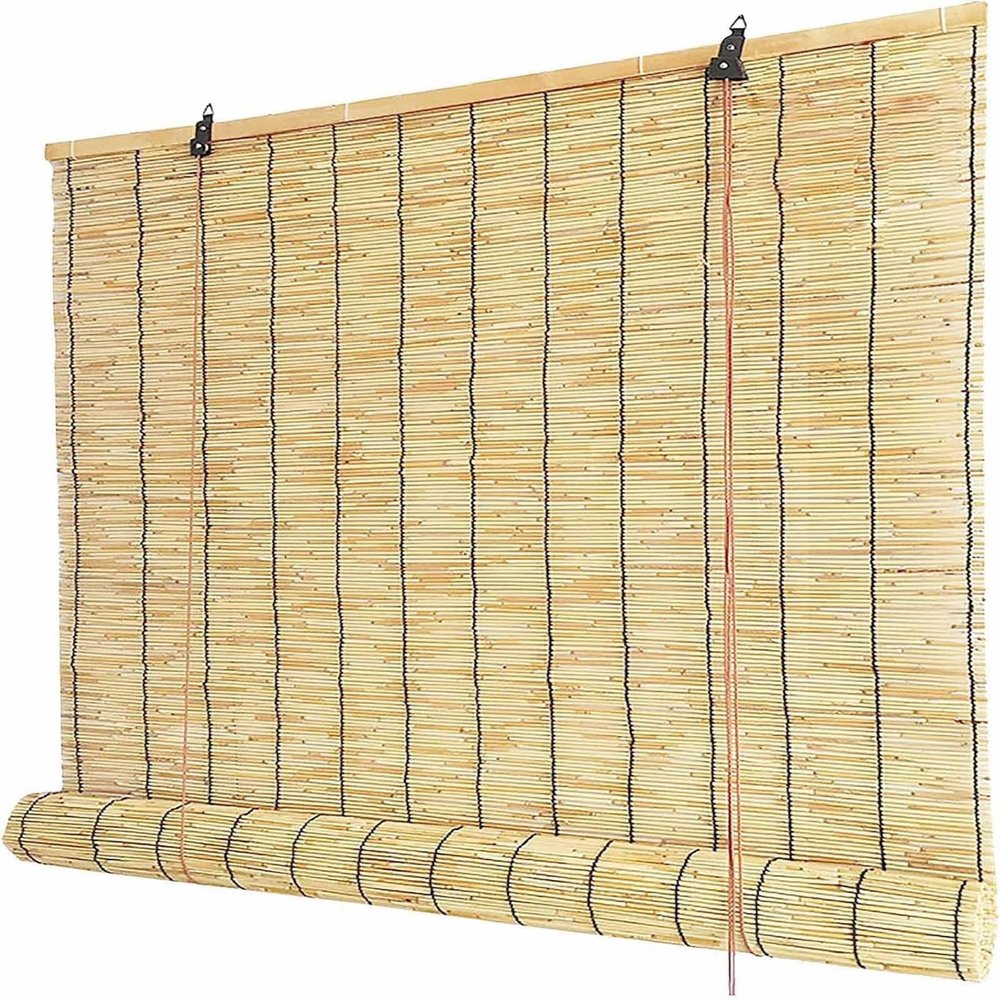 Retro Bamboo Roller Shade