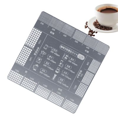 Coffee Grind Ruler - Stainless Steel