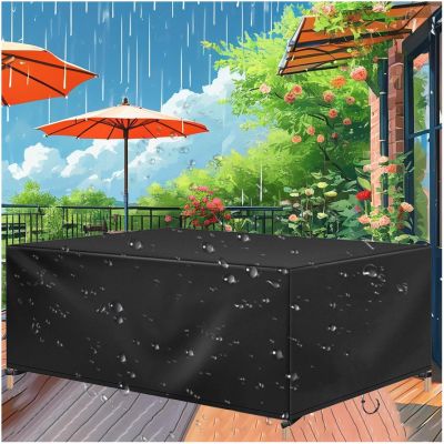 AJALGZ Waterproof Patio Furniture Cover 240 x 85 x 70 cm, 420D Oxford Fabric