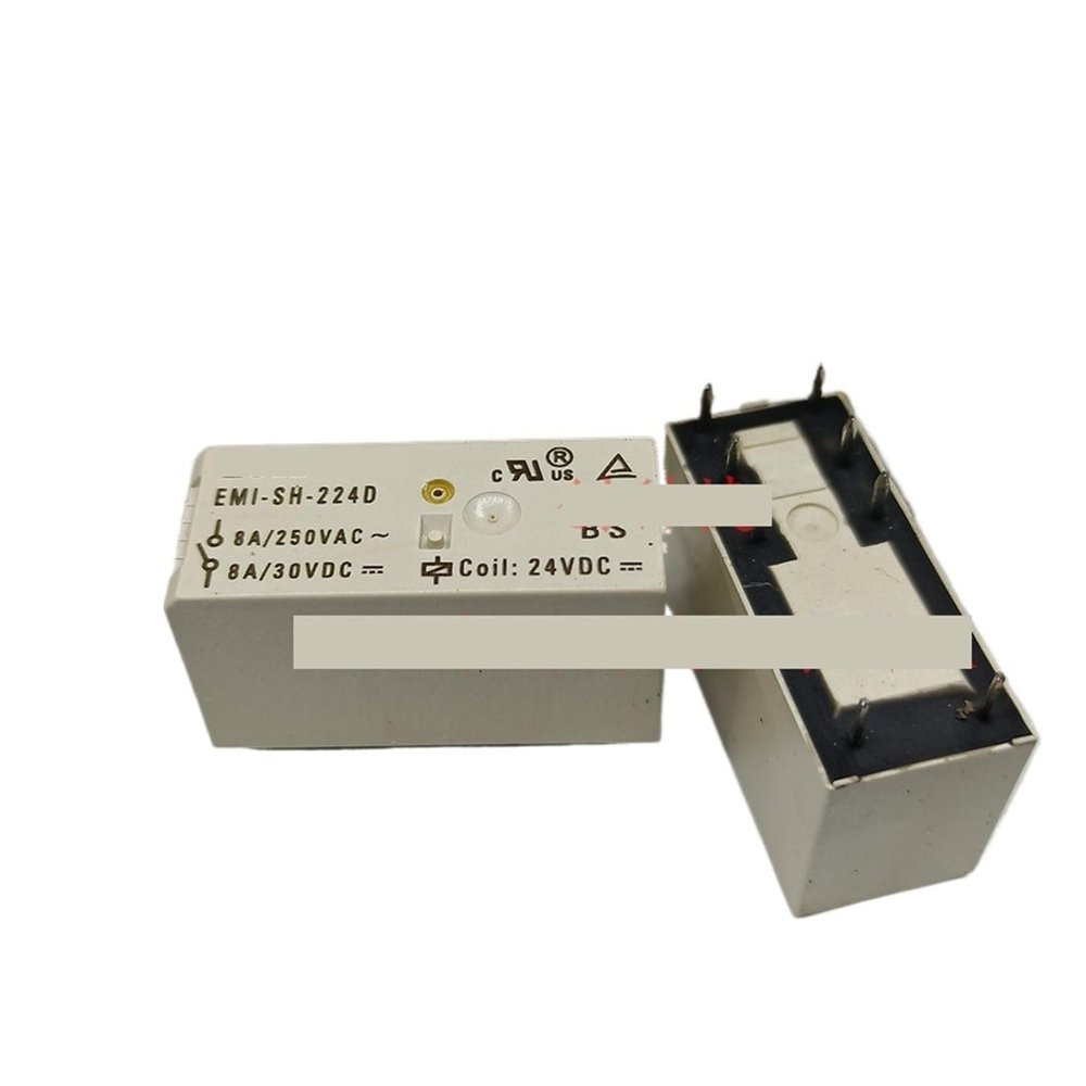UYCUODLUY EMI-SH-224D Relay, 8A, 8-Pin, DC 24V
