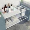 Expandable Adjustable Tension Closet Shelf Organizer view 2