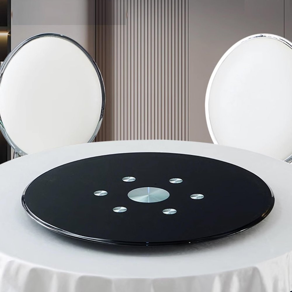 Hardened Glass Lazy Susan for Dining Table