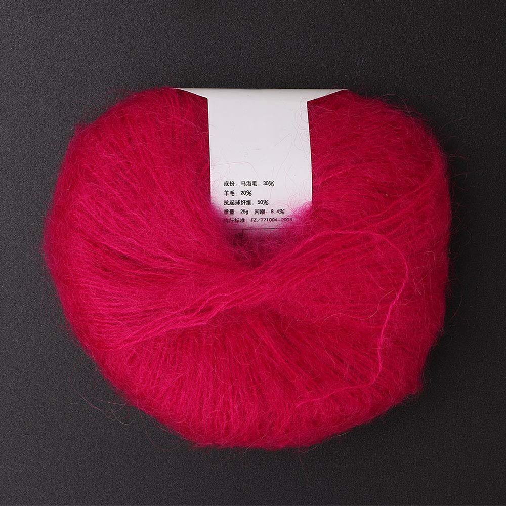 Qcwwy Soft Mohair Pashmina Yarn