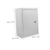 Aluminum Electrical Distribution Box with Hinged Cover and Lock, Wall-Mounted view 2