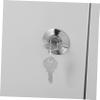 Aluminum Electrical Distribution Box with Hinged Cover and Lock, Wall-Mounted view 4