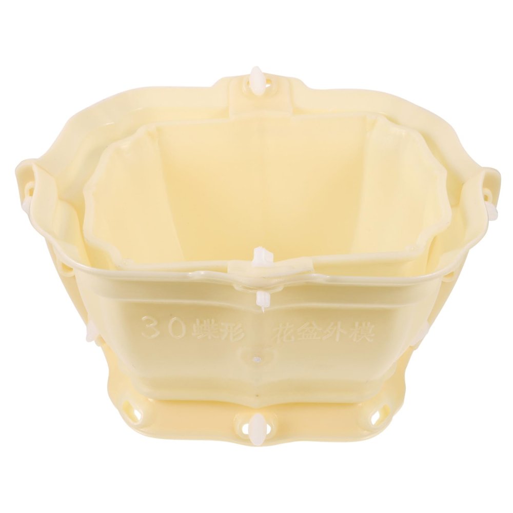 HEMOTON Plastic Flower Pot Mold for Succulent Planters and Flower Pots