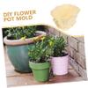 HEMOTON Plastic Flower Pot Mold for Succulent Planters and Flower Pots view 3