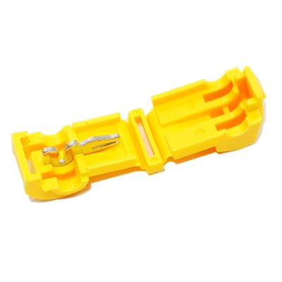 500PCS T-Tap Wire Connector Lock Snap AWG 22-10 Without Breaking Cable Insulated Crimp Quick Splice Electrical Terminals