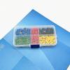 500-Piece Lot Copper Wire Ferrule Kit, Insulated Crimp Pin Terminals VE7508 view 1