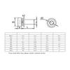Nodrest 2/5/6/10/20-Piece M2/M2.5/M3 304 Stainless Steel Pan-Head Hex Socket Screw, Nut and Washer Set with Large Full-Body Pad Combination view 2