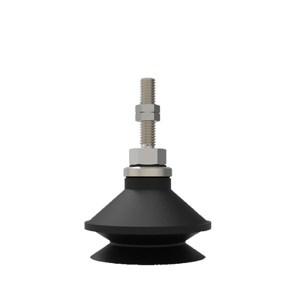 ZPT Series Black NBR Pneumatic Vacuum Suction Cup for Industrial Manipulators, Female Thread (ZPT40BN-A8)