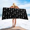 peiyeety Funny Spermatozoon Microfiber Beach Towel, Quick-Drying Bath and Travel Towel view 1