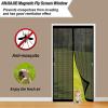 Magnetic Fly Screen Curtain for Balcony Doors, 94 x 199 cm, No Drilling, Black view 4
