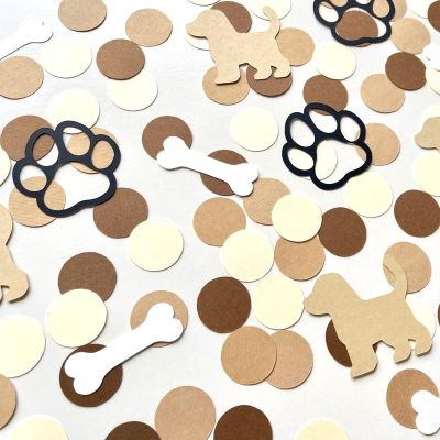Ovanda 100 Pcs Dog Birthday Confetti