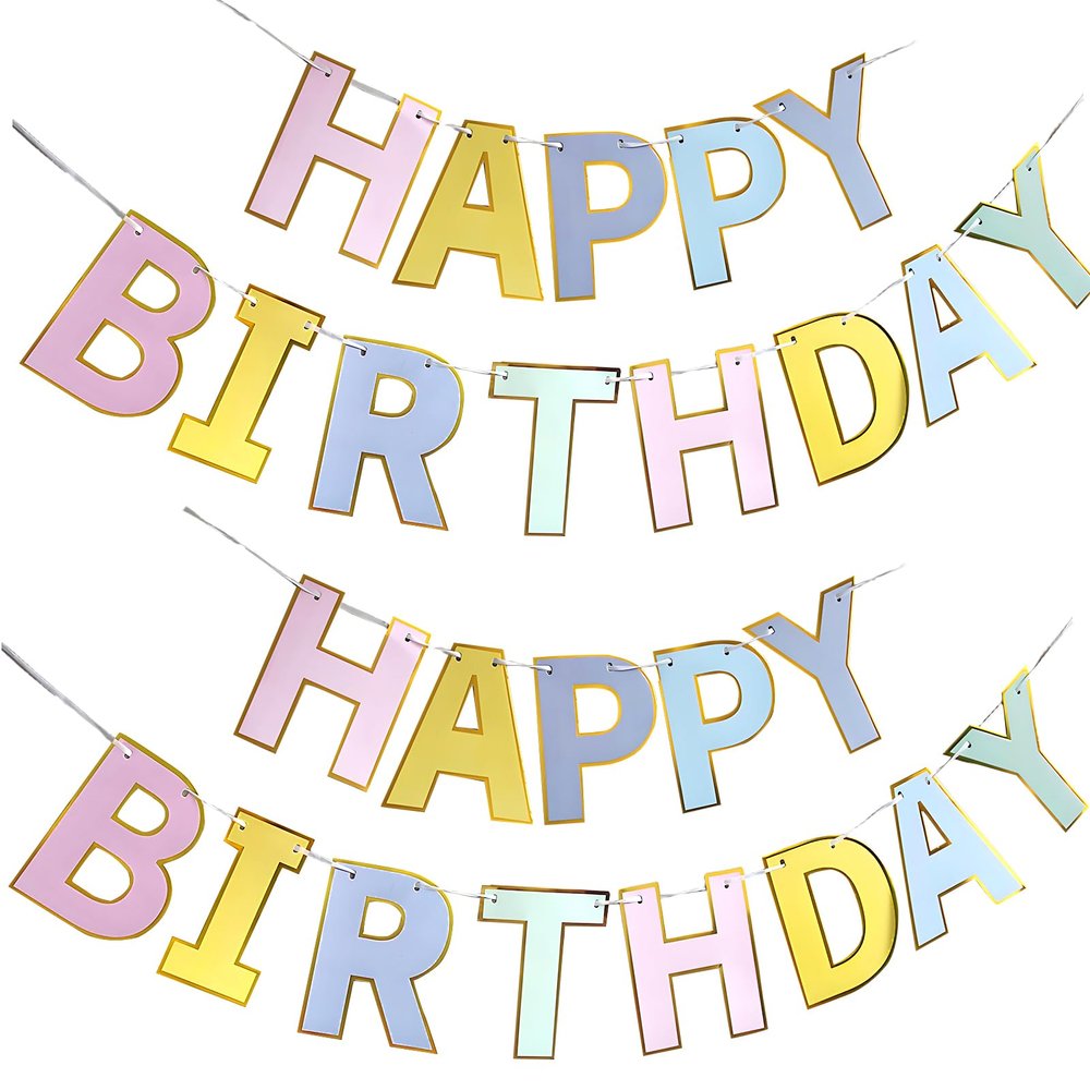 Happy Birthday Garland