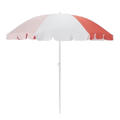180 cm Beach Umbrella, UV 50+, Carry Bag, Tilting, for Beach, Garden, Balcony & Patio
